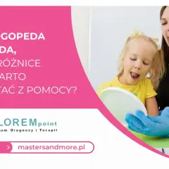Neurologopeda pomaga dzieciom z problemami mowy i rozwoju. Terapia logopedyczna i neurologopedyczna.