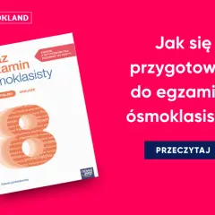 Książka "Teraz egzamin ósmoklasisty" z języka polskiego i arkuszami. Dowiedz się, jak przygotować się do egzaminu ósmoklasisty, nawet jeśli potrzebujesz wydłużenia czasu na egzaminie ósmoklasisty.