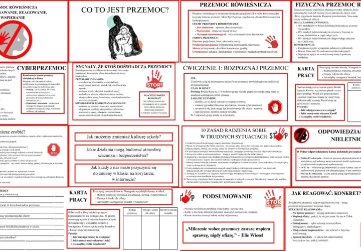 Przemoc rówieśnicza scenariusz zajęć: definicje, przykłady, ćwiczenia i strategie reagowania.