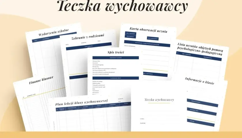 Co powinna zawierać teczka wychowawcy? Kluczowe dokumenty i porady