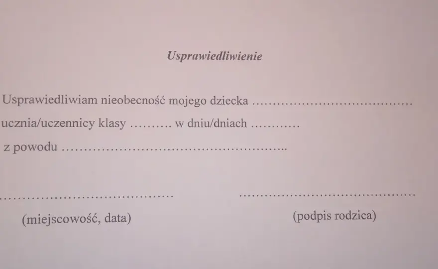 Nieobecność w szkole: Usprawiedliwienie, konsekwencje, prawo.